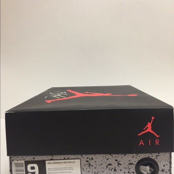 Retro Nike Air Jordan Legend Blue 4's - Picture 7 of 8